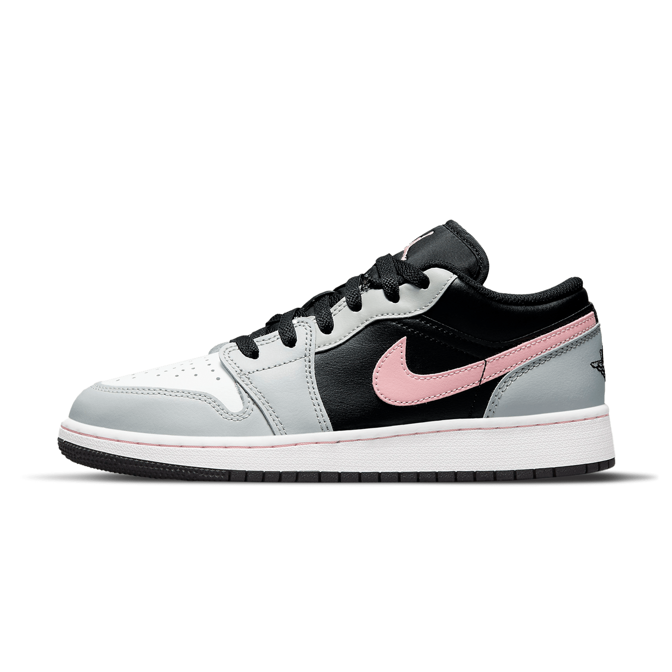 Air Jordan 1 Low GS ‘Grey Fog Bleached Coral’