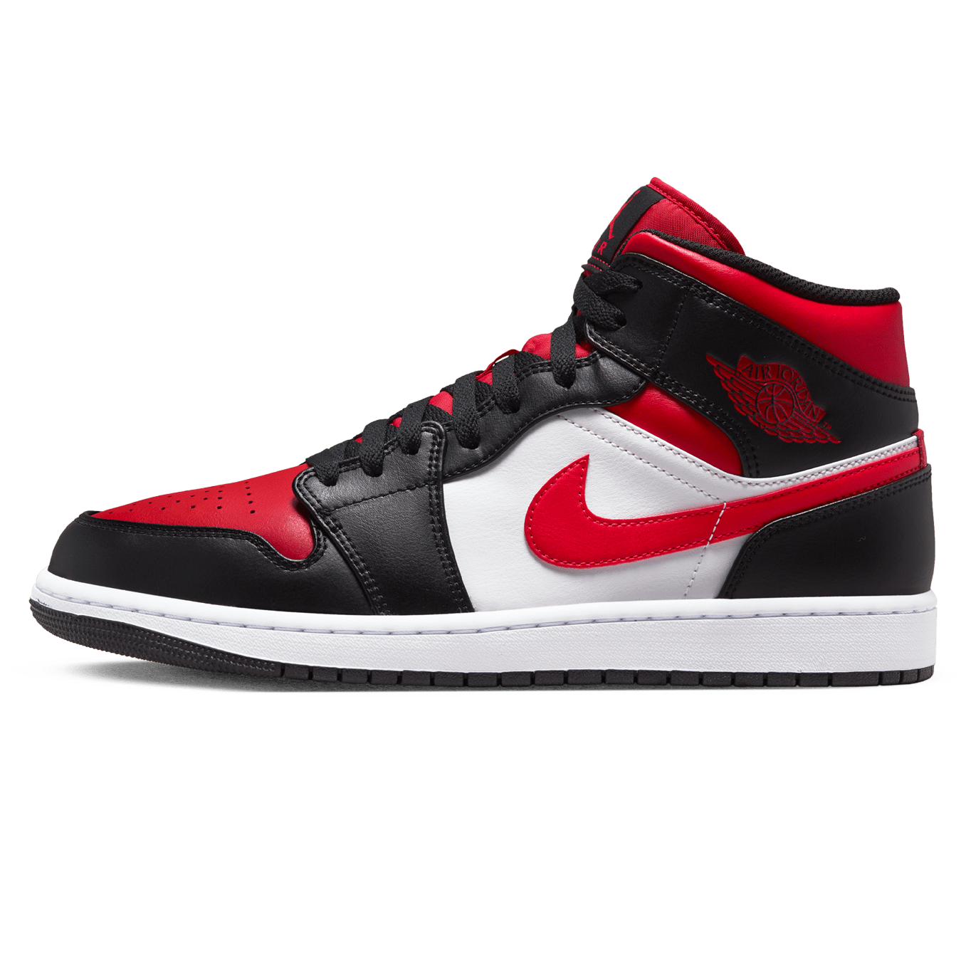 Air Jordan 1 Mid ‘Black Fire Red’