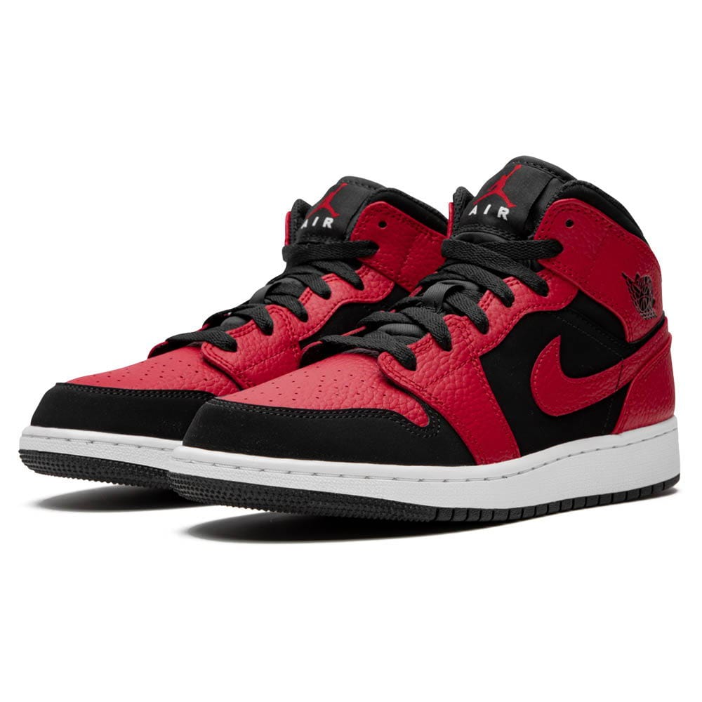 Air Jordan 1 Mid GS ‘Black Gym Red’