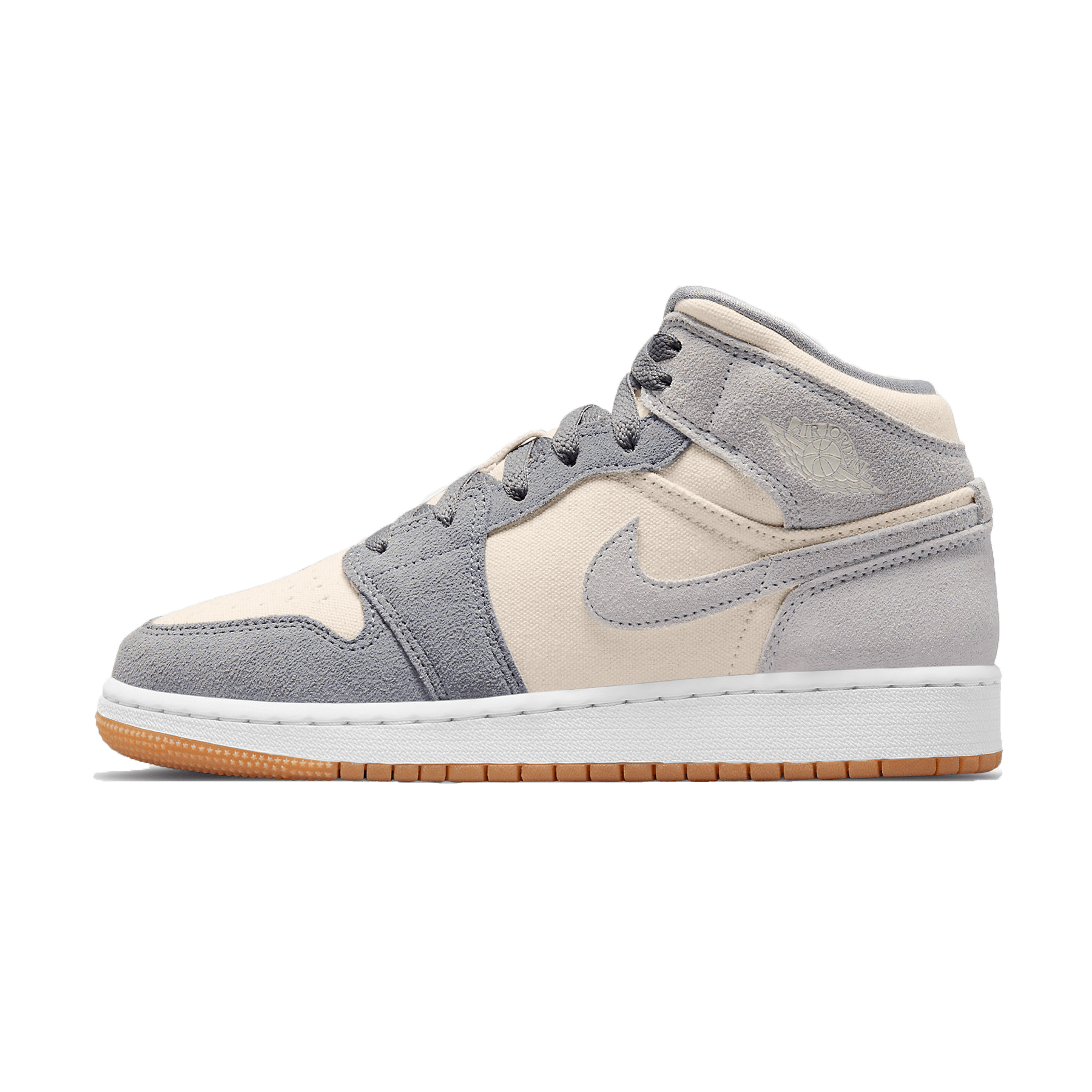 Air Jordan 1 Mid GS ‘Coconut Milk Particle Grey’