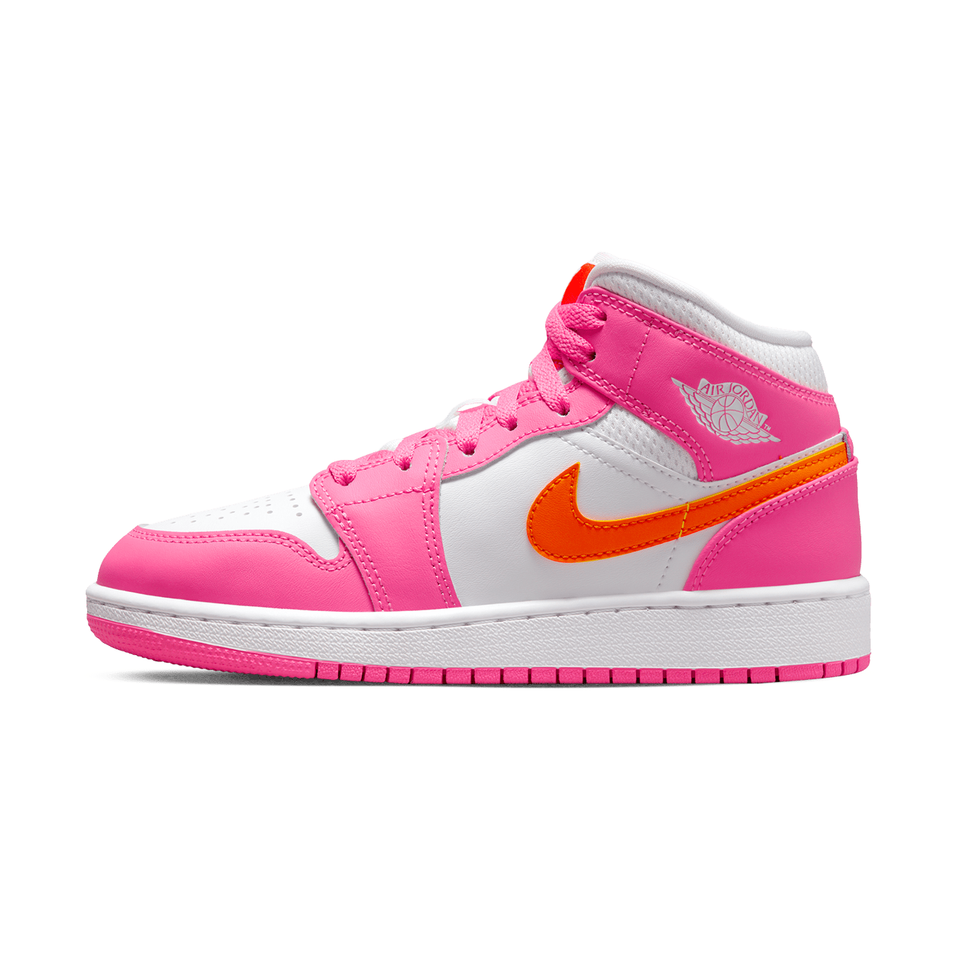 Air Jordan 1 Mid GS ‘Pinksicle Orange’