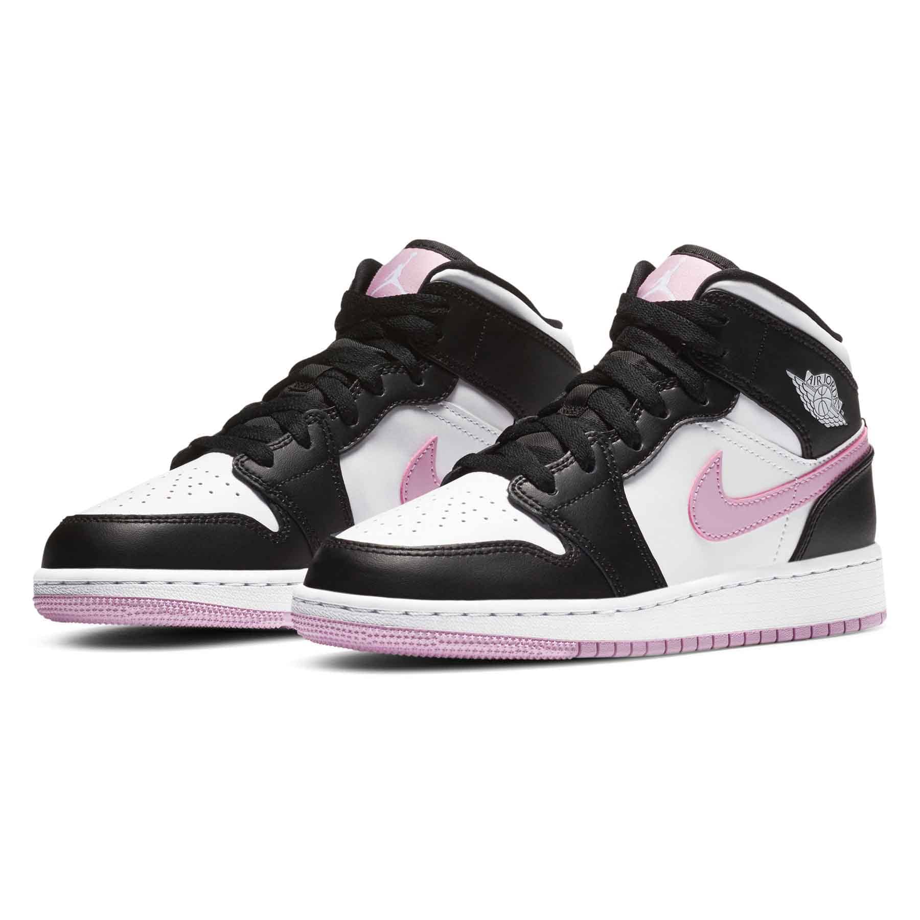 Air Jordan 1 Mid GS ‘White Light Arctic Pink’