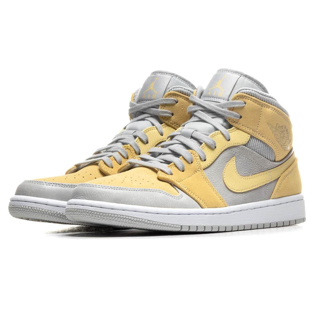 Air Jordan 1 Mid SE Grey Fog Lemon Wash Air Jordan 1 Mid SE Grey Fog Lemon Wash