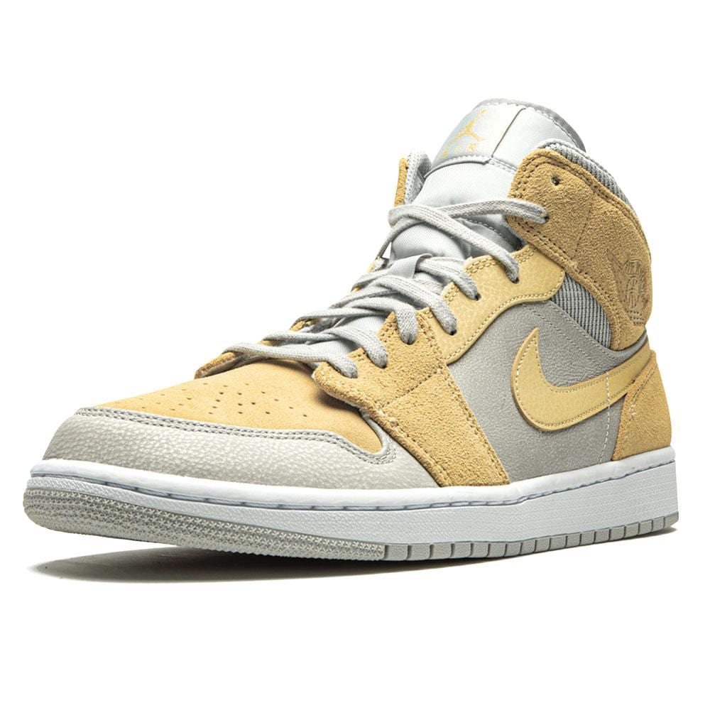 Air Jordan 1 Mid SE Grey Fog Lemon Wash Air Jordan 1 Mid SE Grey Fog Lemon Wash