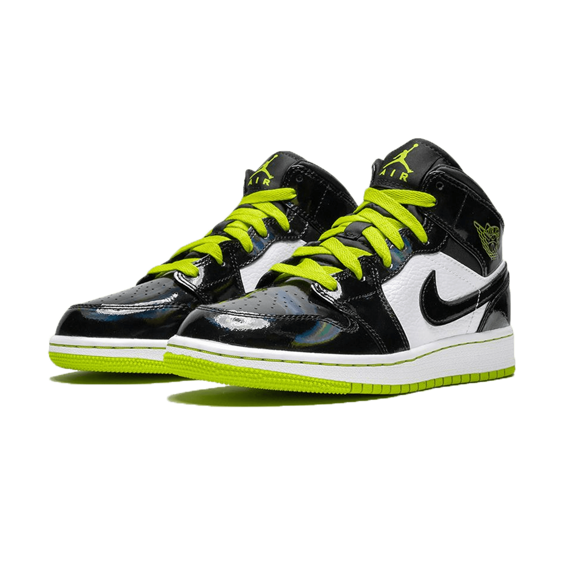 Air Jordan 1 Mid SE GS ‘Black Cyber’