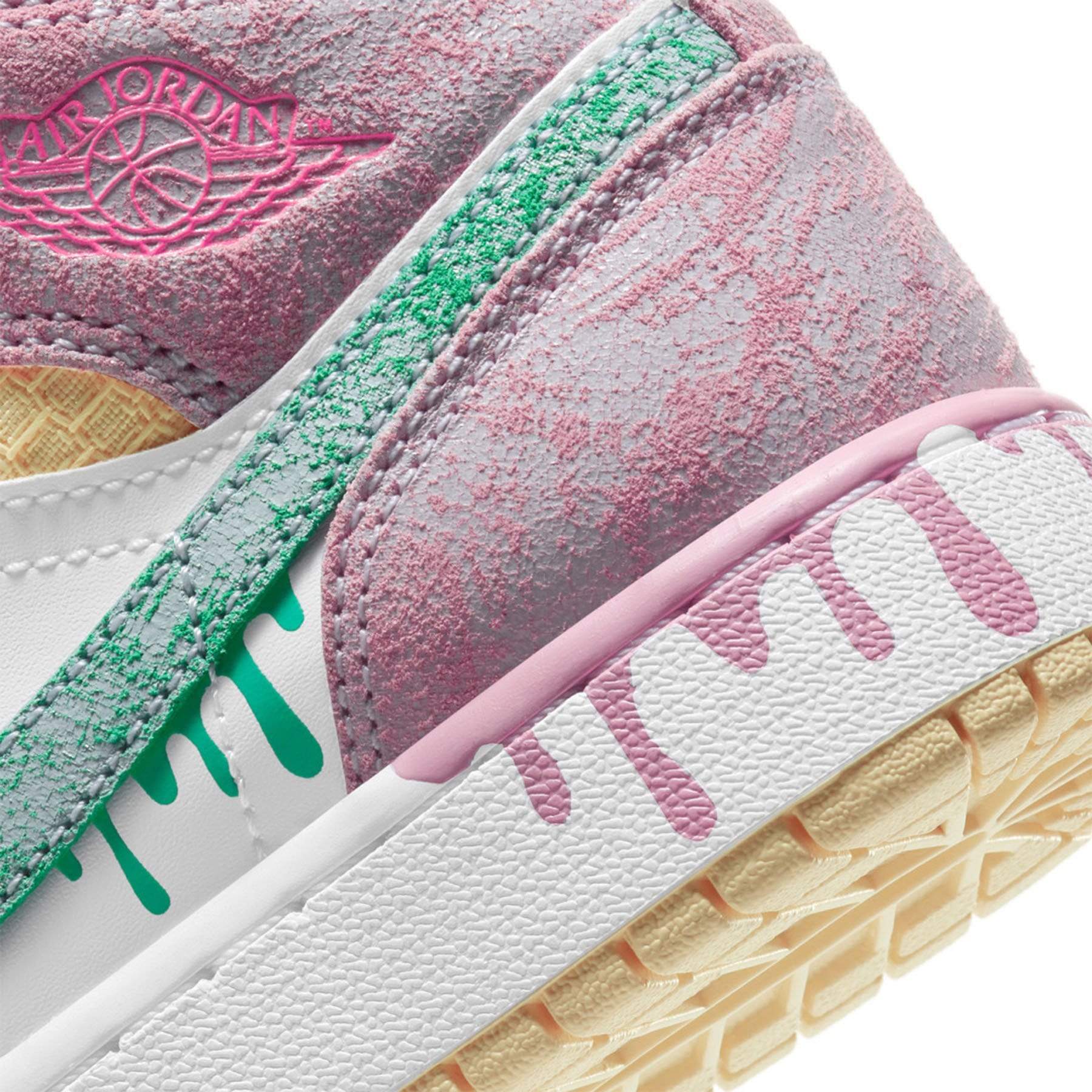 Air Jordan 1 Mid SE GS ‘Paint Drip’ Air Jordan 1 Mid SE GS ‘Paint Drip’