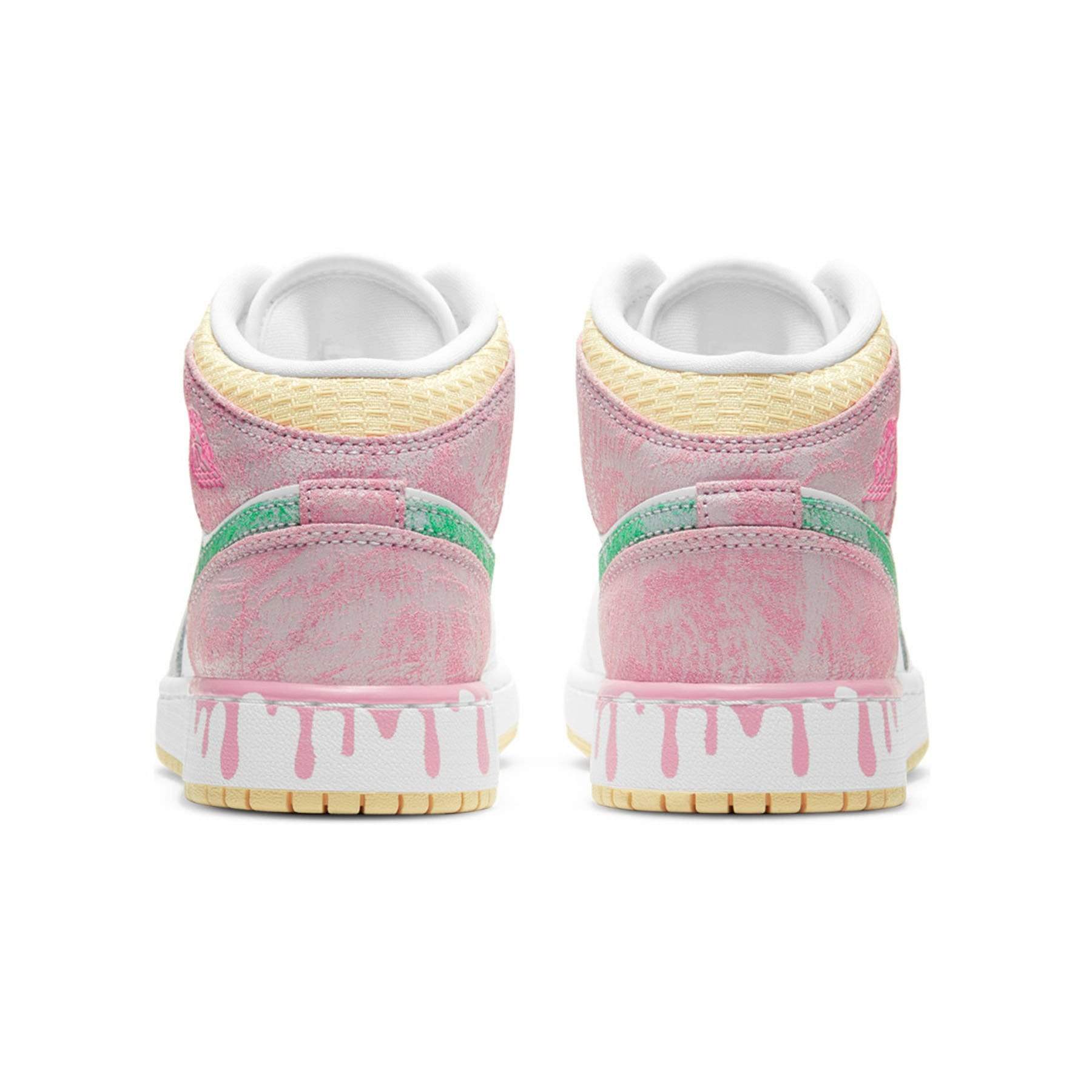 Air Jordan 1 Mid SE GS ‘Paint Drip’ Air Jordan 1 Mid SE GS ‘Paint Drip’