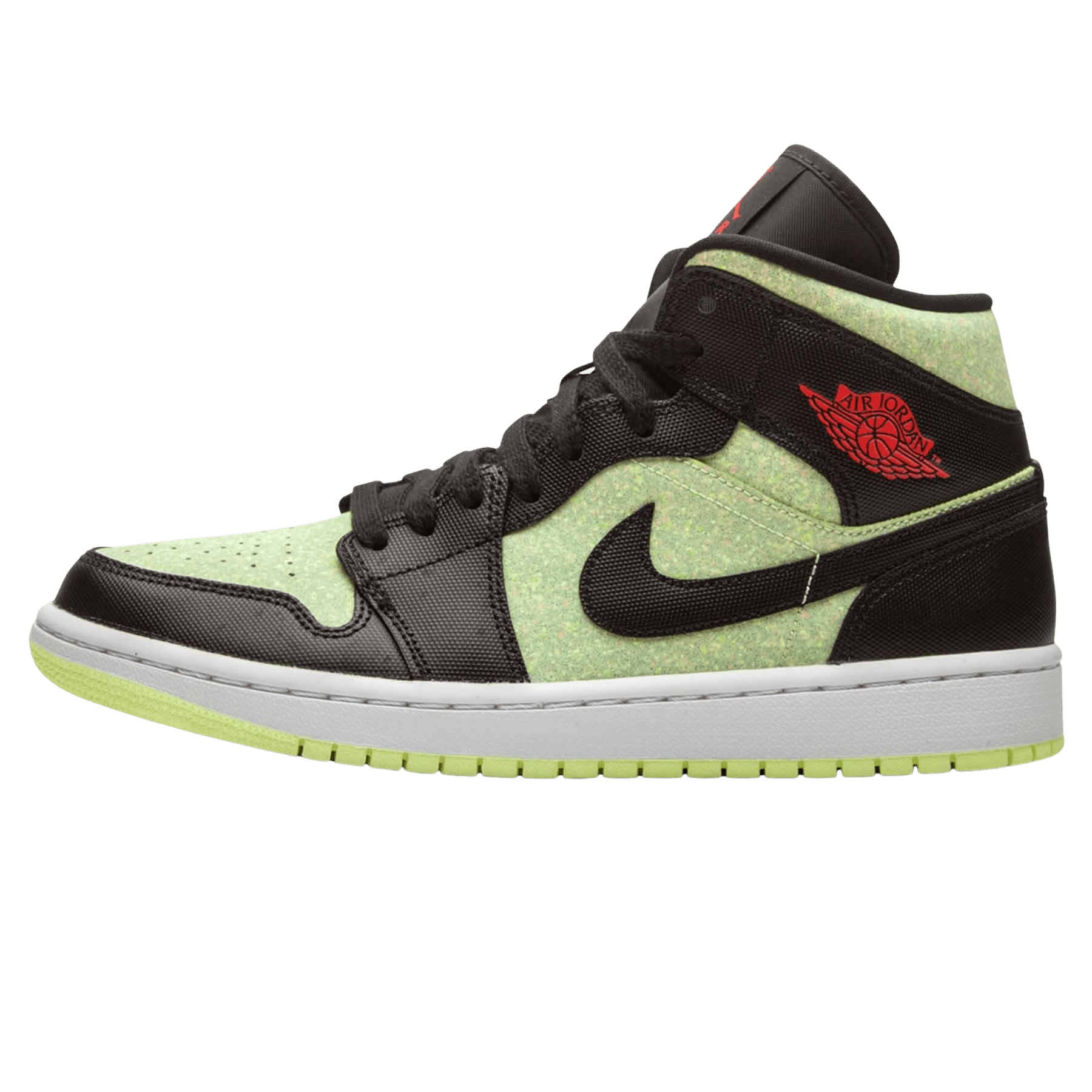 Air Jordan 1 Wmns Mid SE ‘Black Barely Volt’
