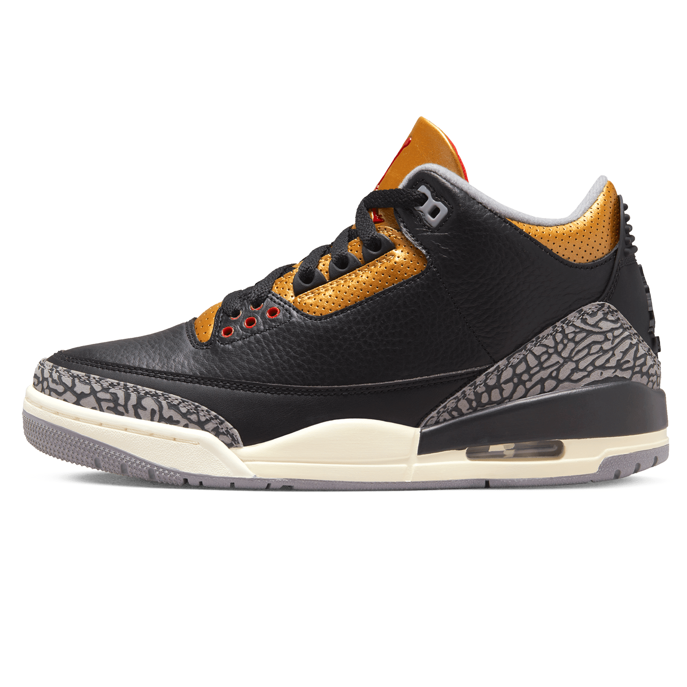 Air Jordan 3 Wmns Retro ‘Black Gold’