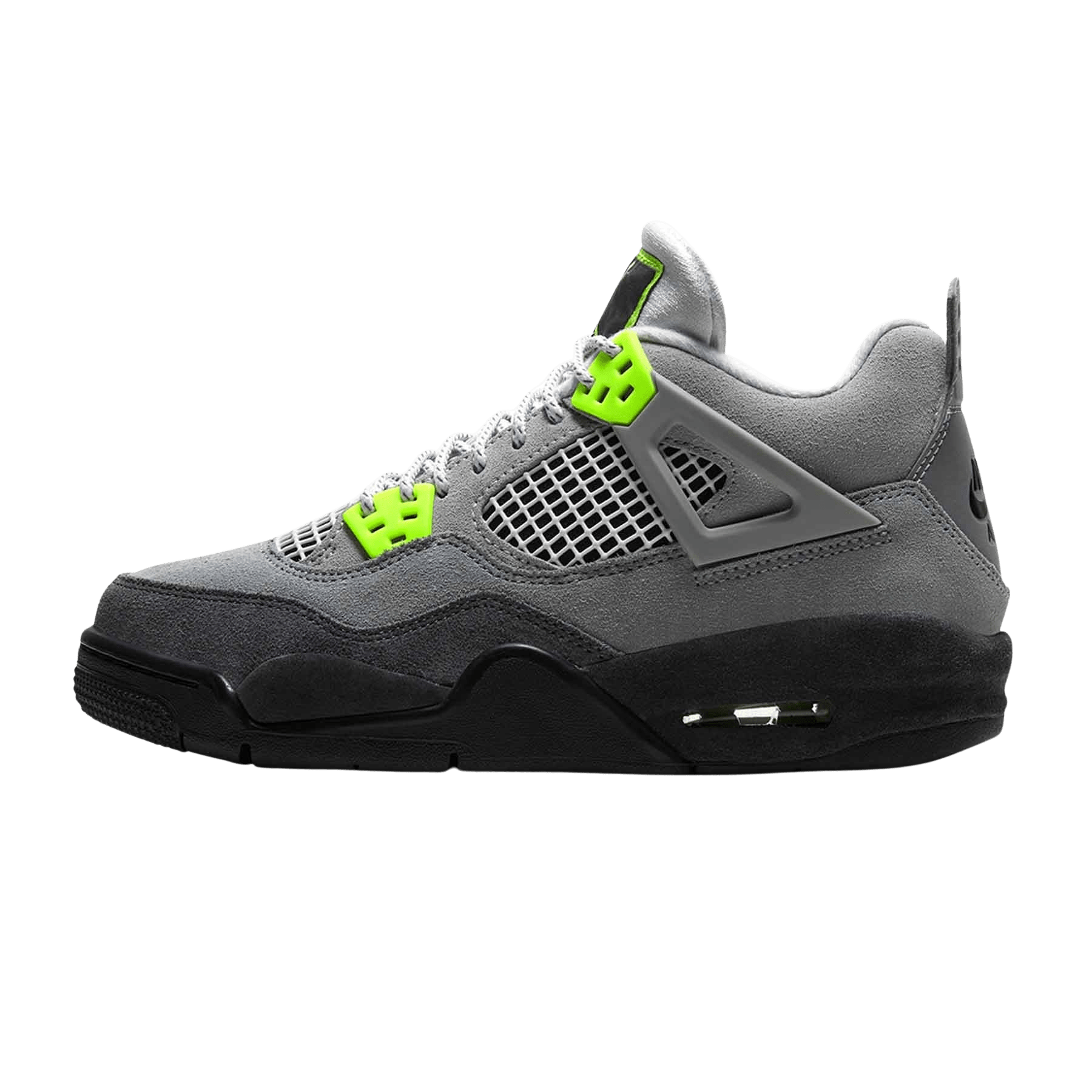 Air Jordan 4 Retro White & Military Blue