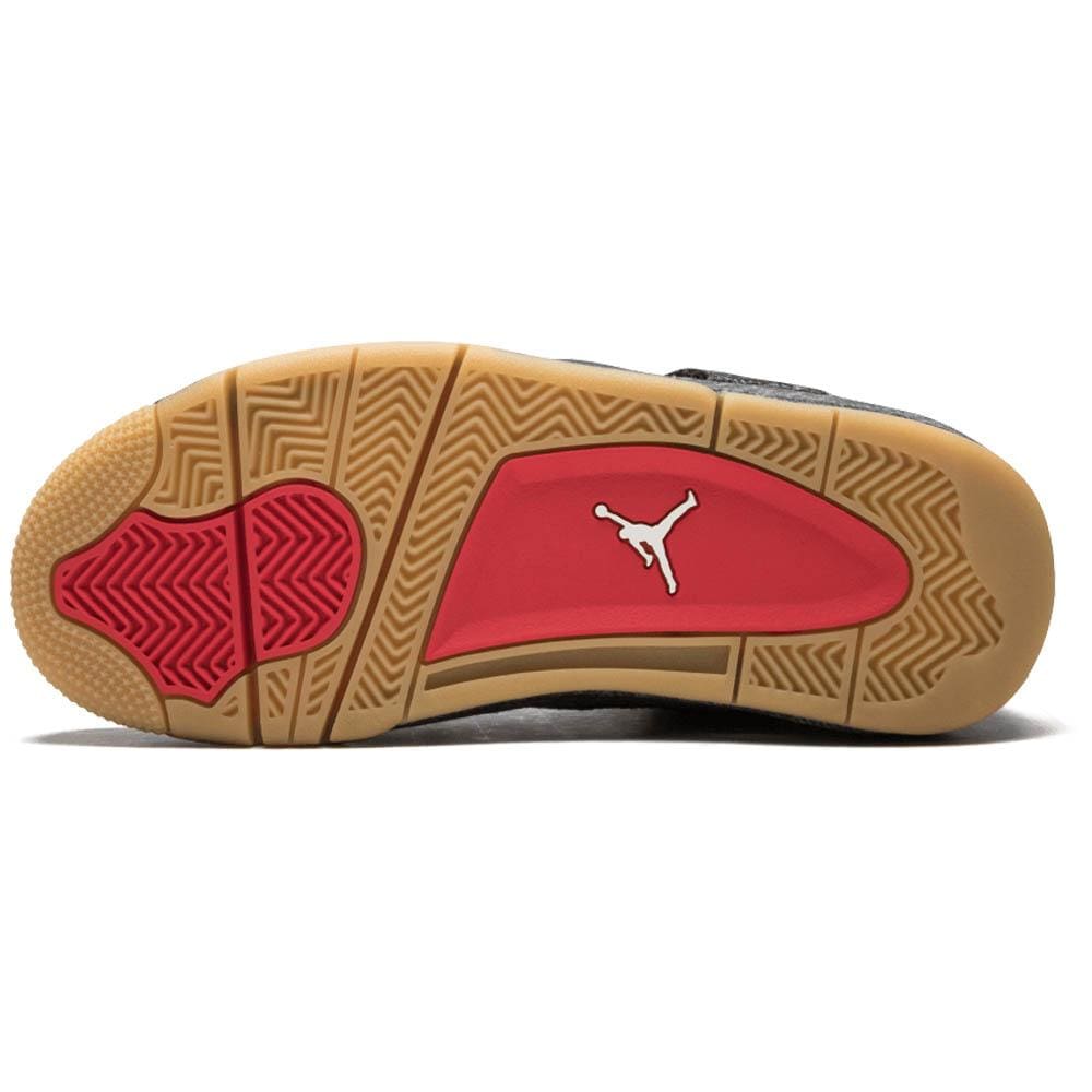 Levis x Nike Air Jordan 4 GS Black Levis x Nike Air Jordan 4 GS Black