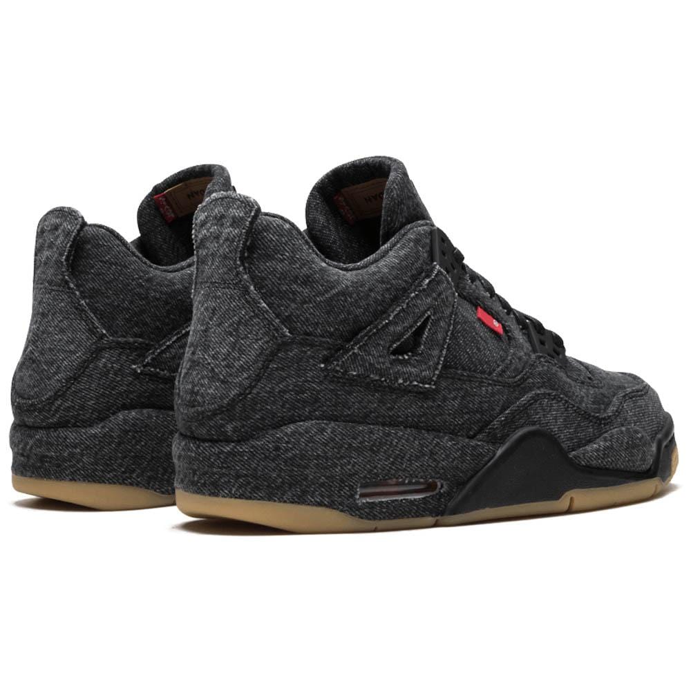 Levis x Nike Air Jordan 4 GS Black Levis x Nike Air Jordan 4 GS Black