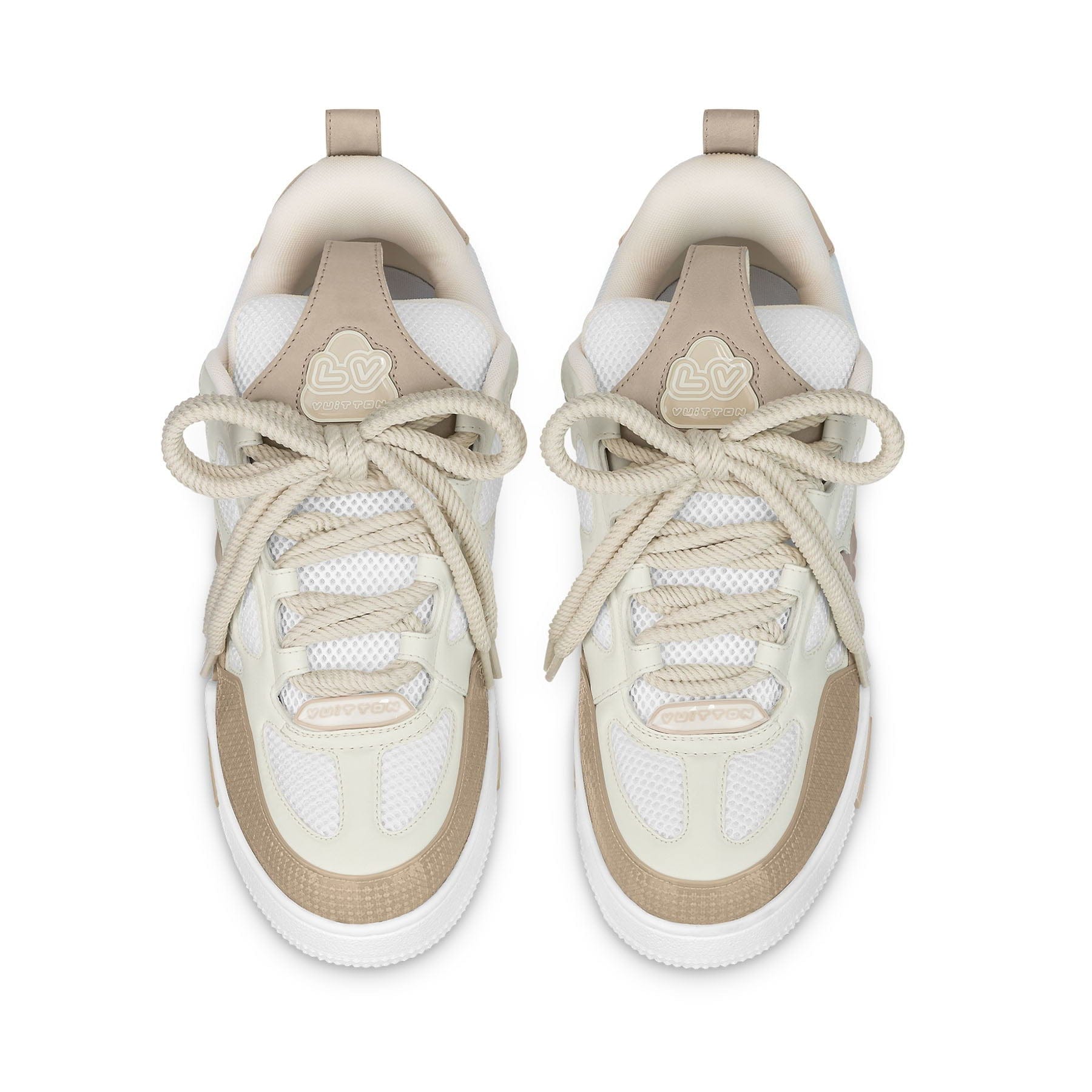 Louis Vuitton LV Skate Sneaker Beige White