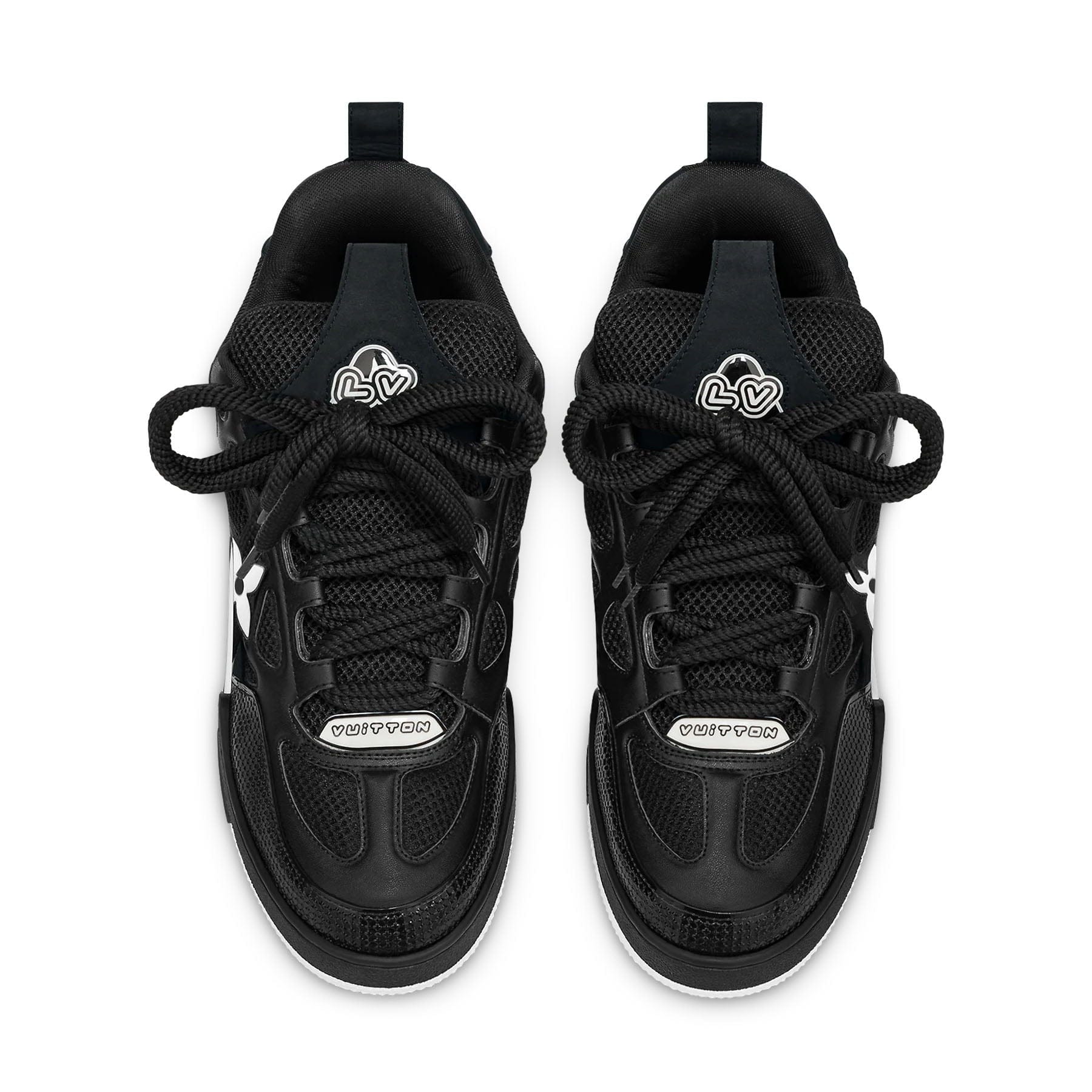 Louis Vuitton LV Skate Sneaker Black White