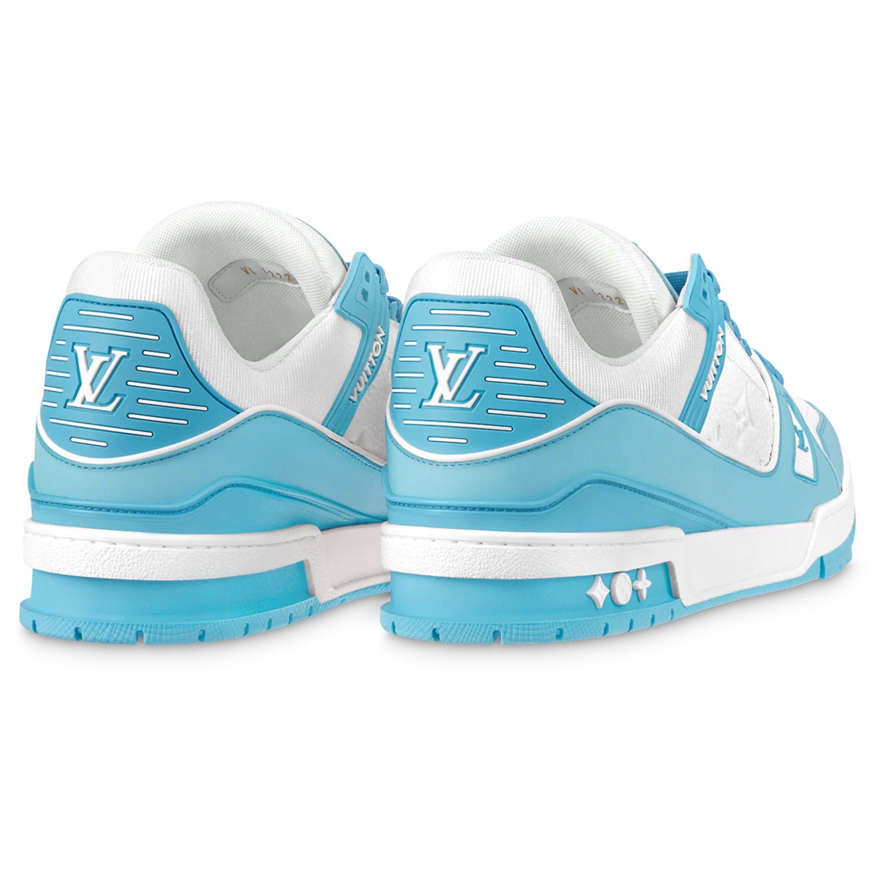 Louis Vuitton Trainer Low White Sky Blue Louis Vuitton Trainer Low White Sky Blue