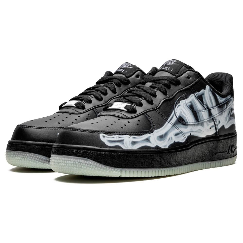 Nike Air Force 1 ’07 QS ‘Black Skeleton’