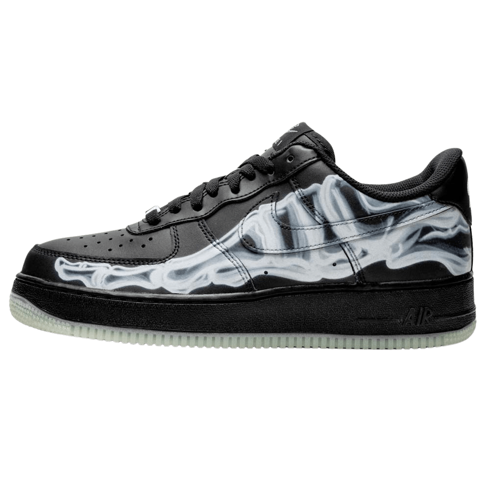 Nike Air Force 1 ’07 QS ‘Black Skeleton’
