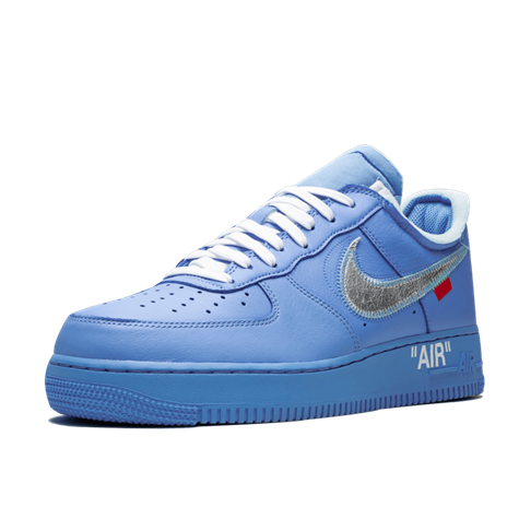 Nike Air Force 1 Low Off-White Mca University Blue Nike Air Force 1 Low Off-White Mca University Blue