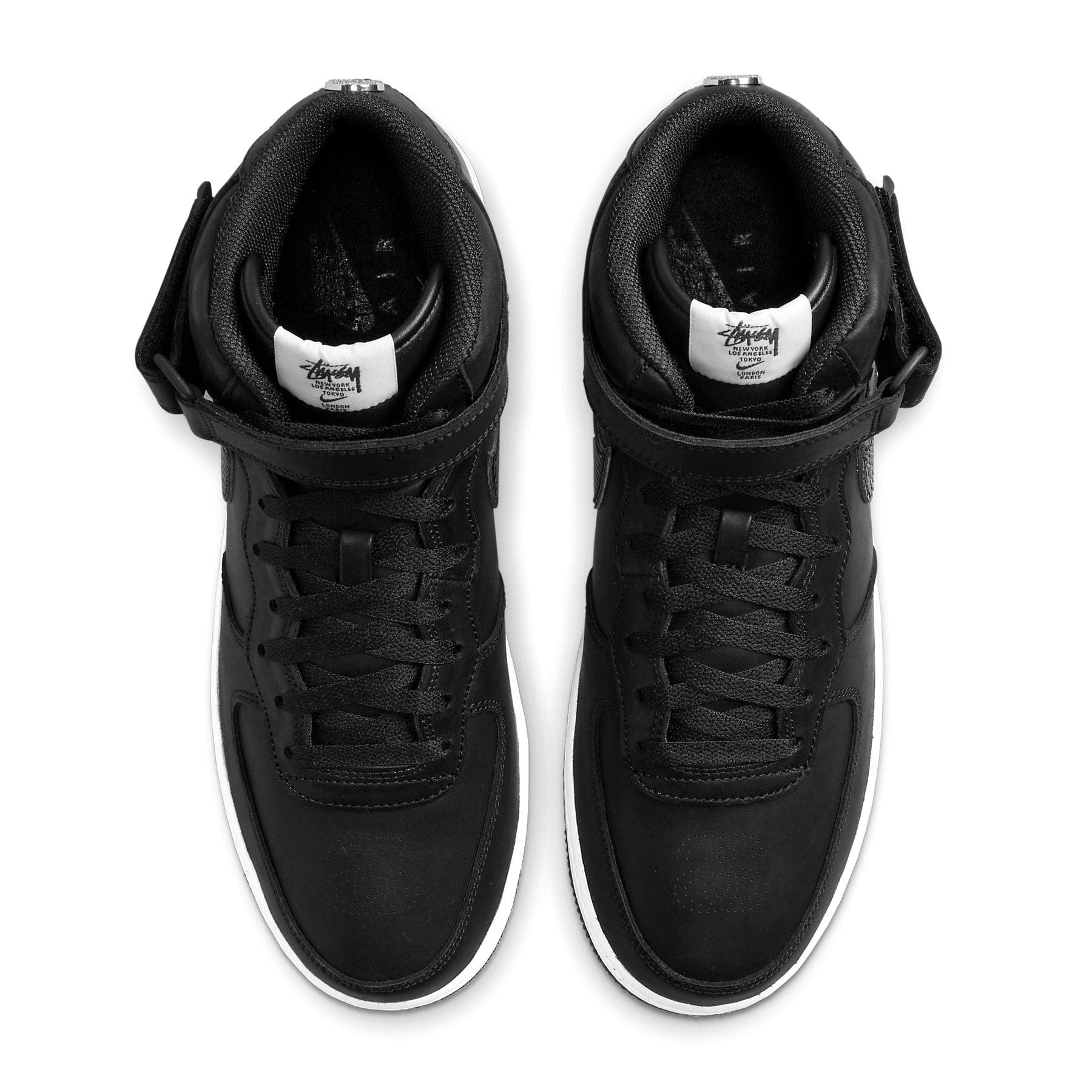 Nike Air Force 1 Mid Stussy ‘Black White’ Nike Air Force 1 Mid Stussy ‘Black White’
