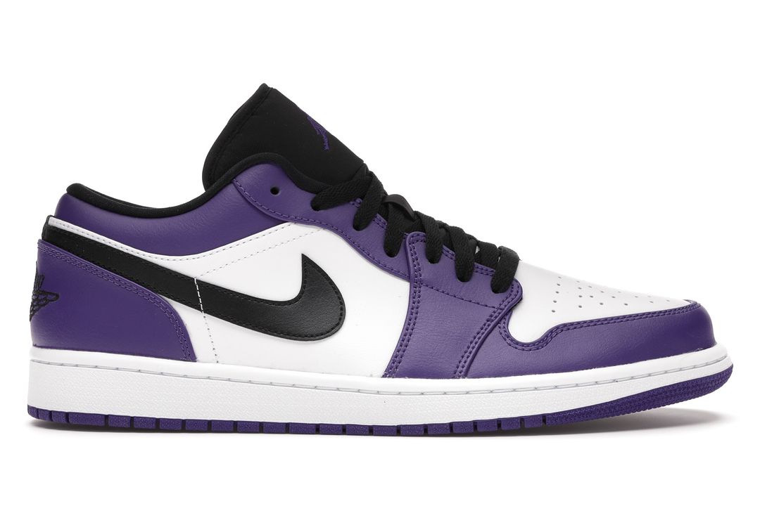 Nike Air Jordan 1 Low Court Purple White