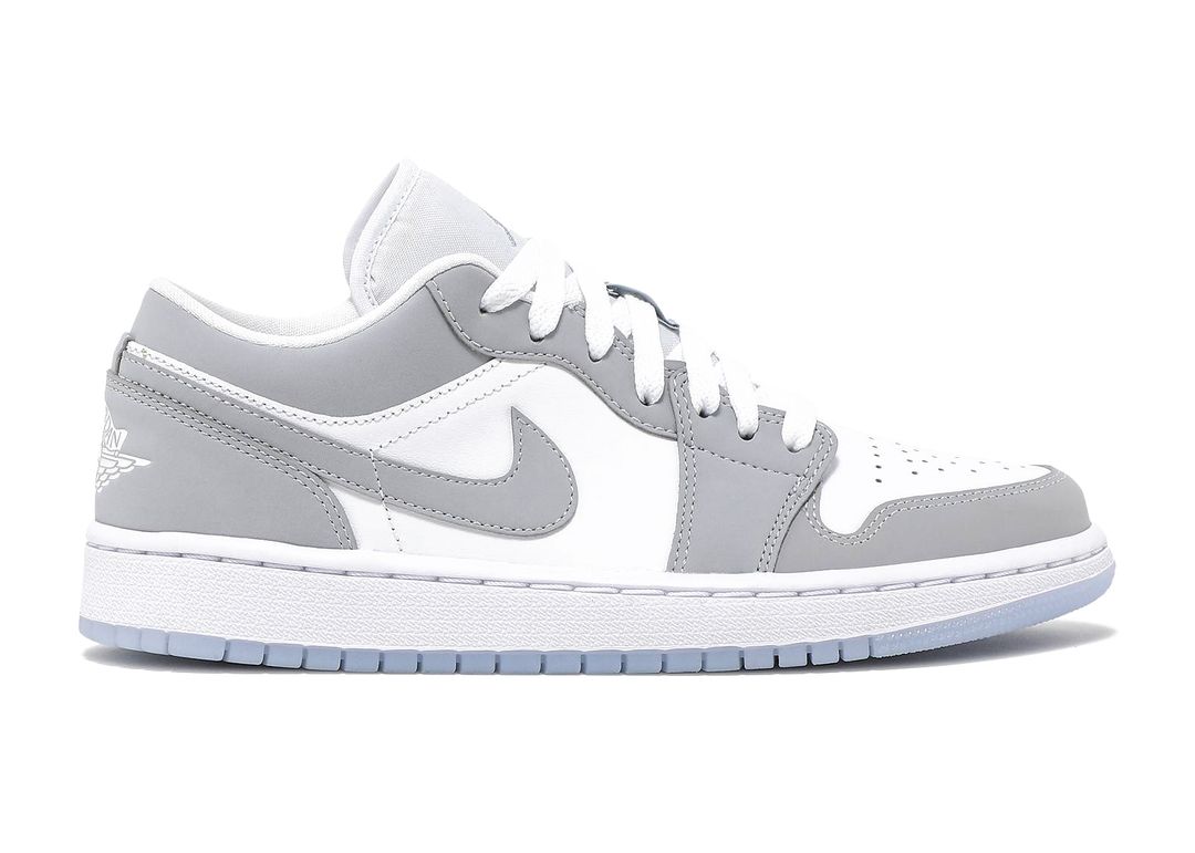 Nike Air Jordan 1 Low Grey Wolf Blue (W)