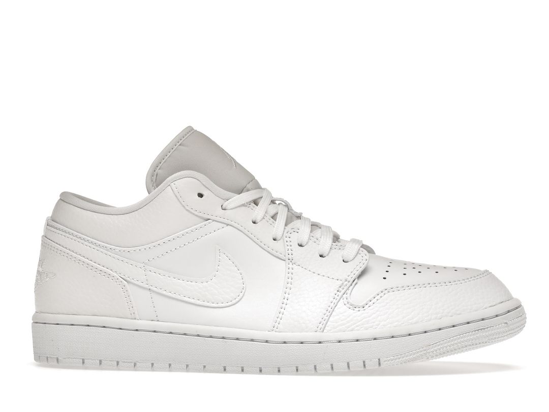 Nike Air Jordan 1 Low Triple White Nike Air Jordan 1 Low Triple White