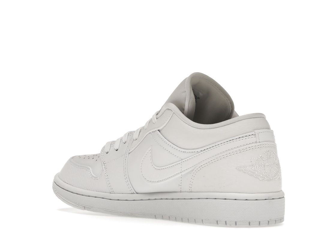 Nike Air Jordan 1 Low Triple White Nike Air Jordan 1 Low Triple White