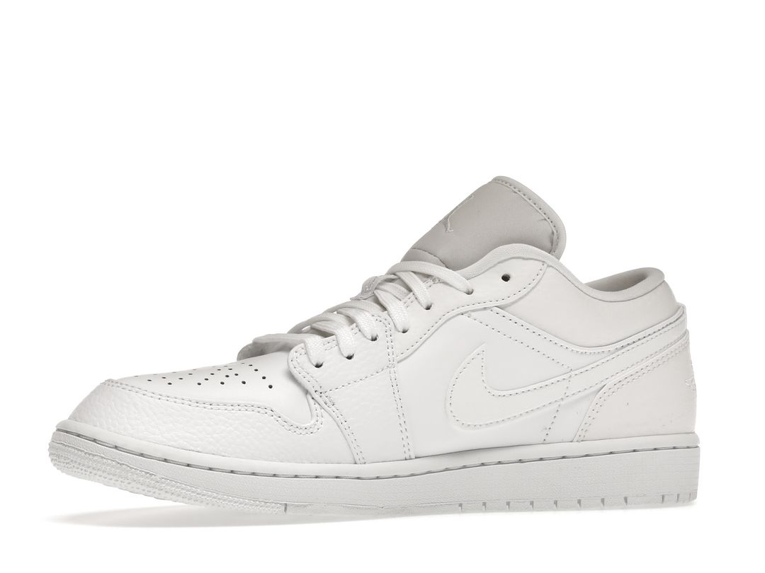 Nike Air Jordan 1 Low Triple White Nike Air Jordan 1 Low Triple White