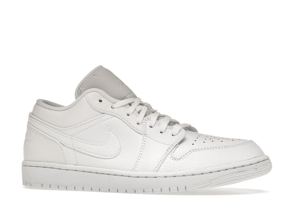 Nike Air Jordan 1 Low Triple White Nike Air Jordan 1 Low Triple White