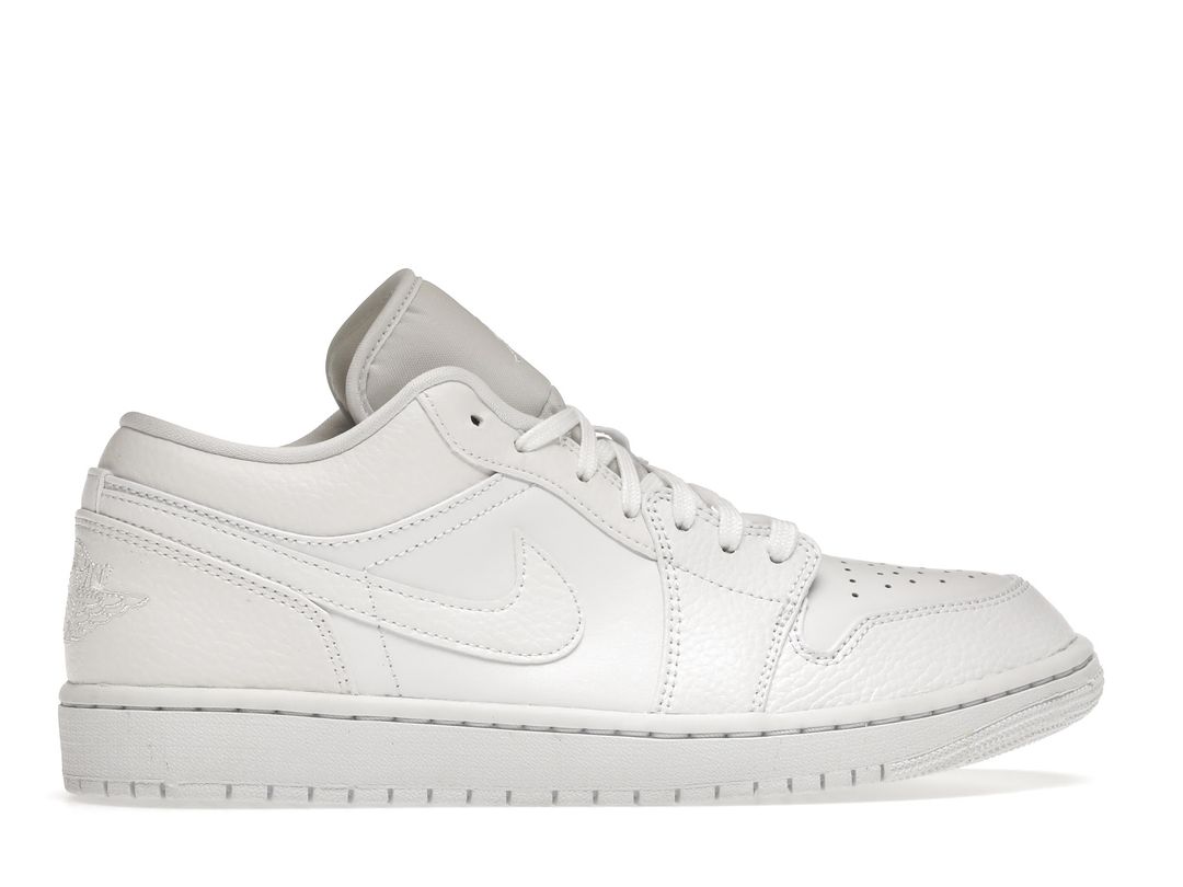 Nike Air Jordan 1 Low Triple White Nike Air Jordan 1 Low Triple White