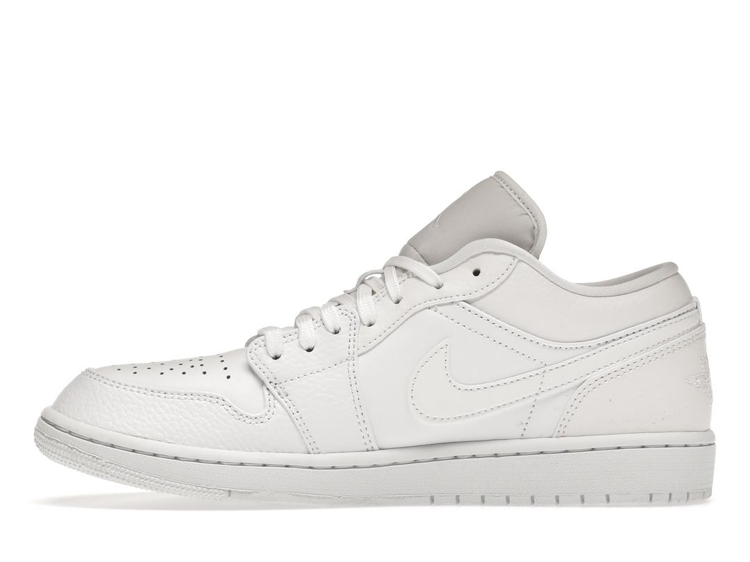 Nike Air Jordan 1 Low Triple White Nike Air Jordan 1 Low Triple White