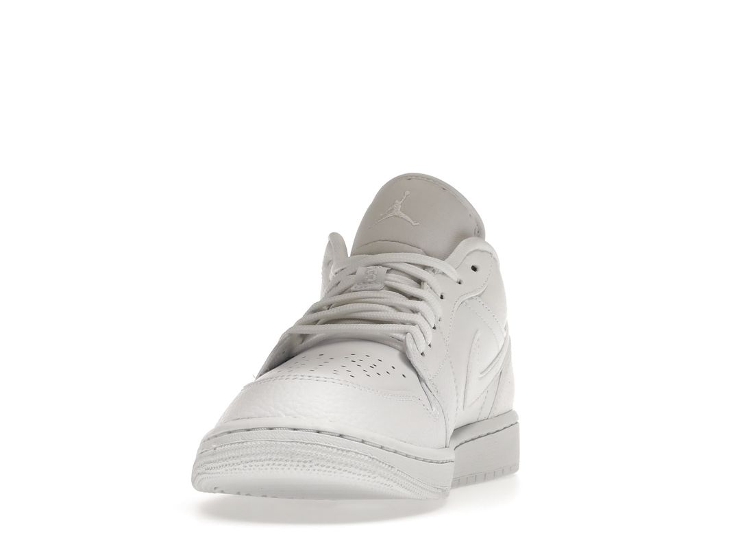 Nike Air Jordan 1 Low Triple White Nike Air Jordan 1 Low Triple White