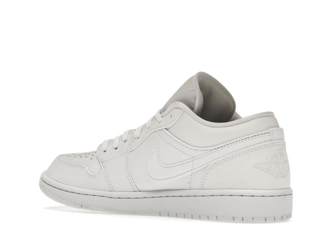 Nike Air Jordan 1 Low Triple White Nike Air Jordan 1 Low Triple White