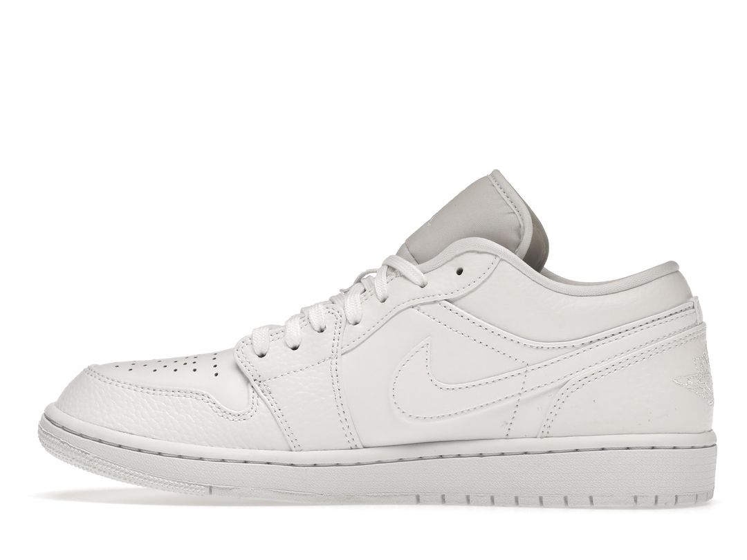 Nike Air Jordan 1 Low Triple White Nike Air Jordan 1 Low Triple White