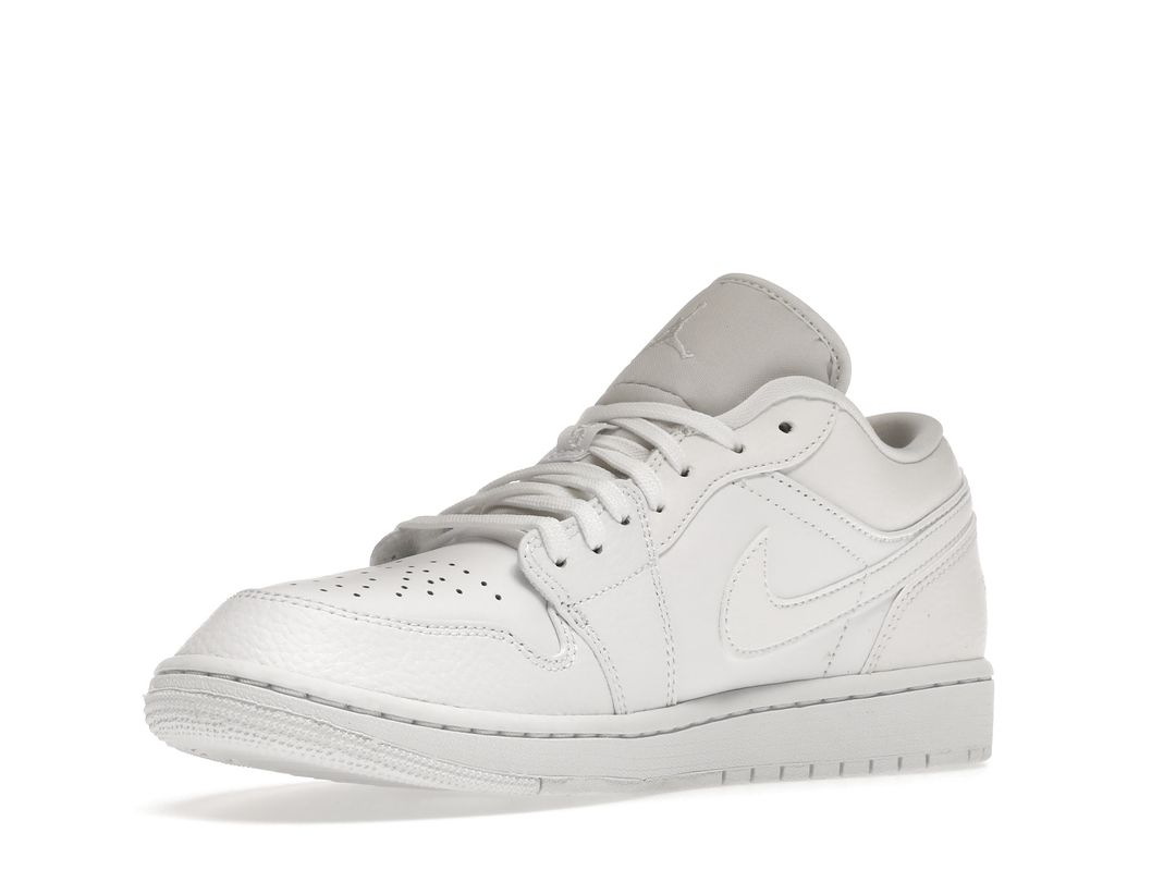 Nike Air Jordan 1 Low Triple White Nike Air Jordan 1 Low Triple White