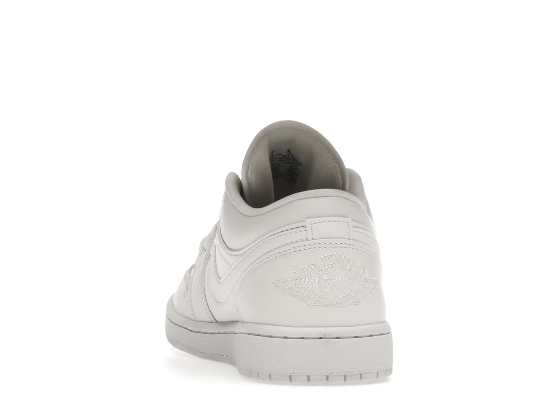 Nike Air Jordan 1 Low Triple White Nike Air Jordan 1 Low Triple White