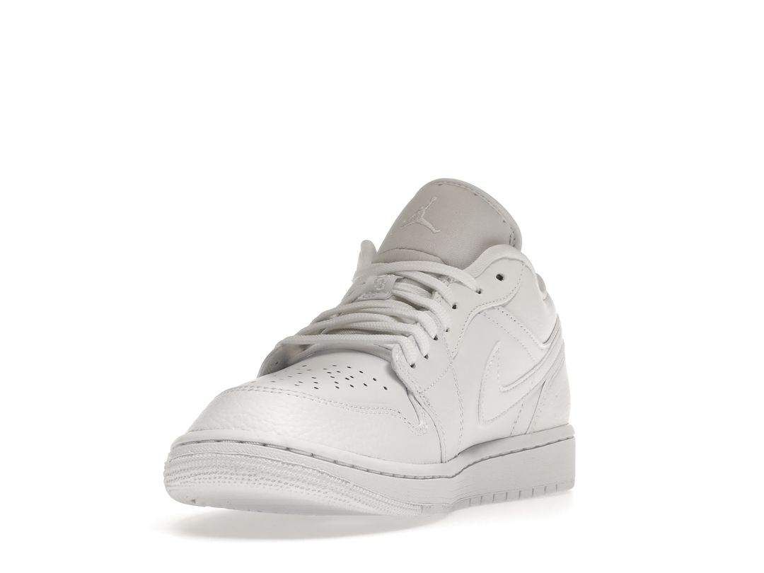 Nike Air Jordan 1 Low Triple White Nike Air Jordan 1 Low Triple White