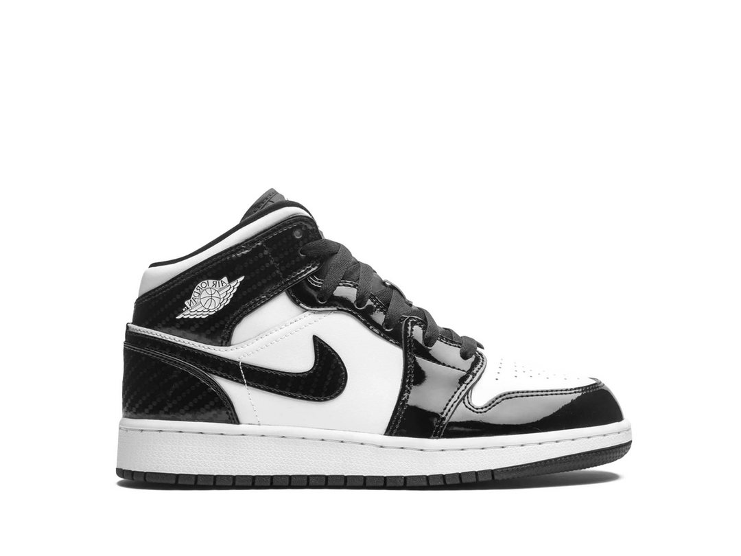 Nike Air Jordan 1 Mid Carbon Fibre Black All Star