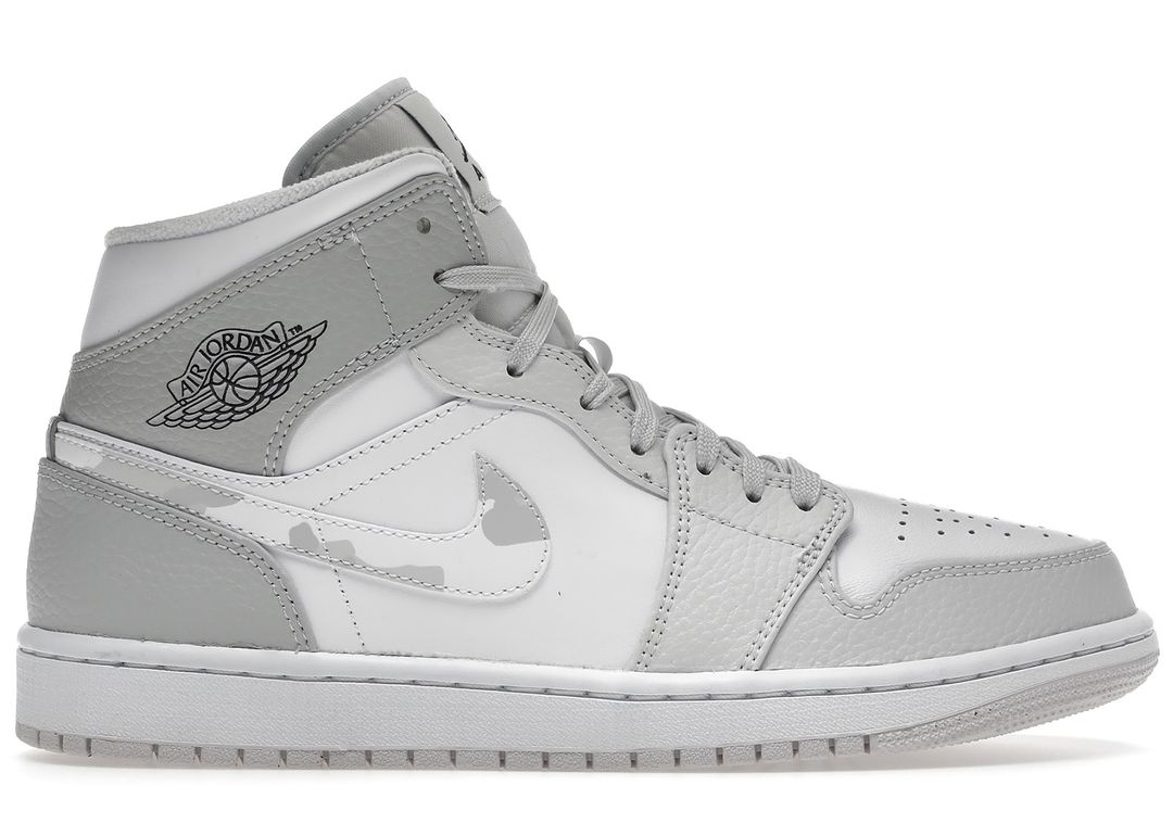 Nike Air Jordan 1 Mid Grey Camo