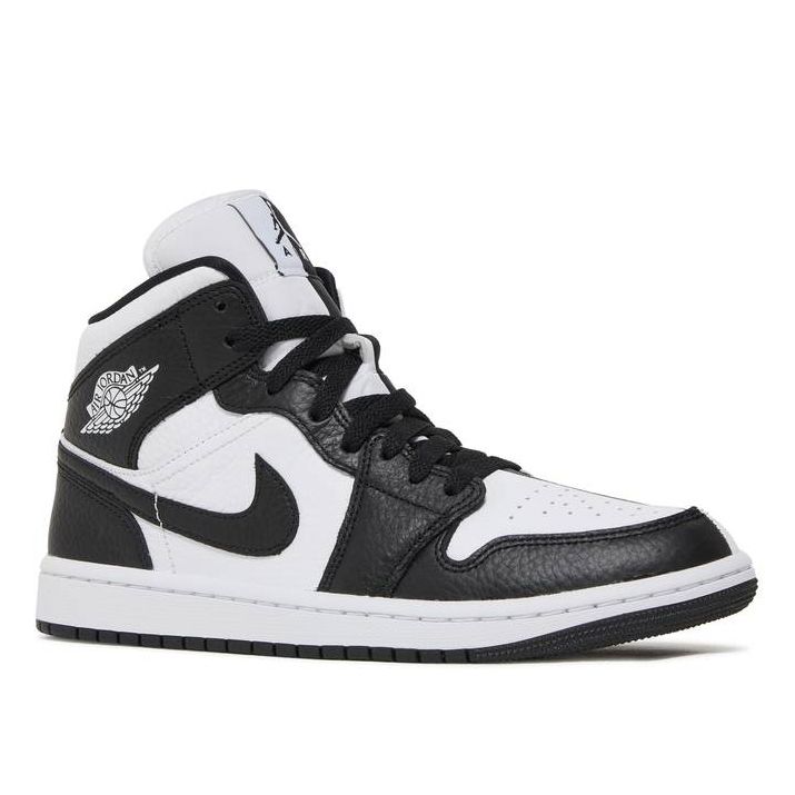 Nike Air Jordan 1 Mid Homage Black White (W)