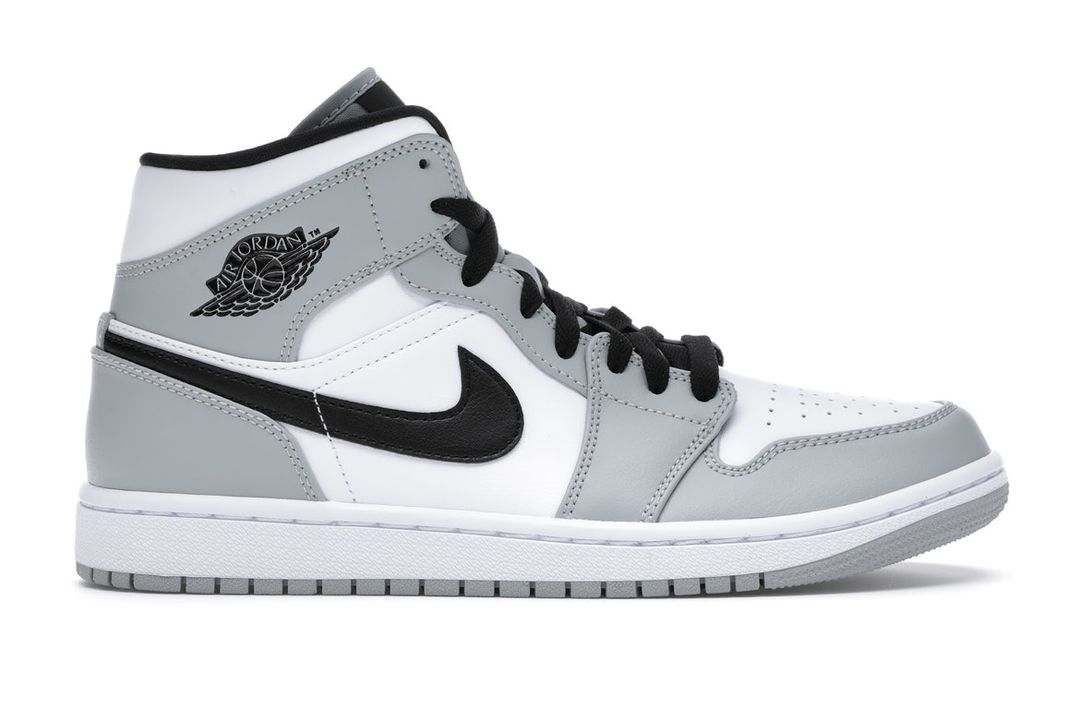 Nike Air Jordan 1 Mid Grey Pine Green