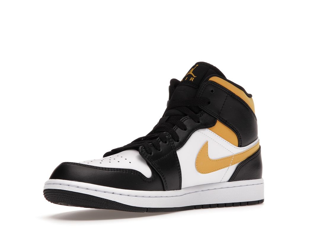 Nike Air Jordan 1 Mid Pollen Black University Gold Nike Air Jordan 1 Mid Pollen Black University Gold