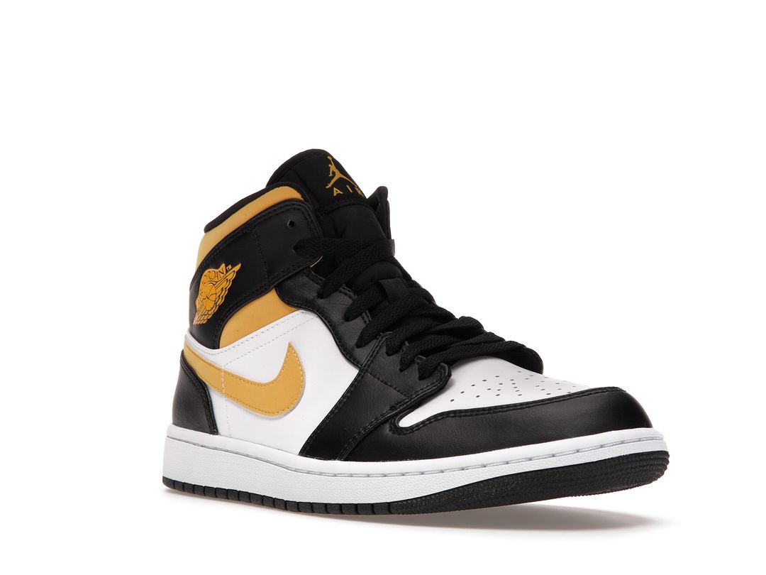 Nike Air Jordan 1 Mid Pollen Black University Gold Nike Air Jordan 1 Mid Pollen Black University Gold
