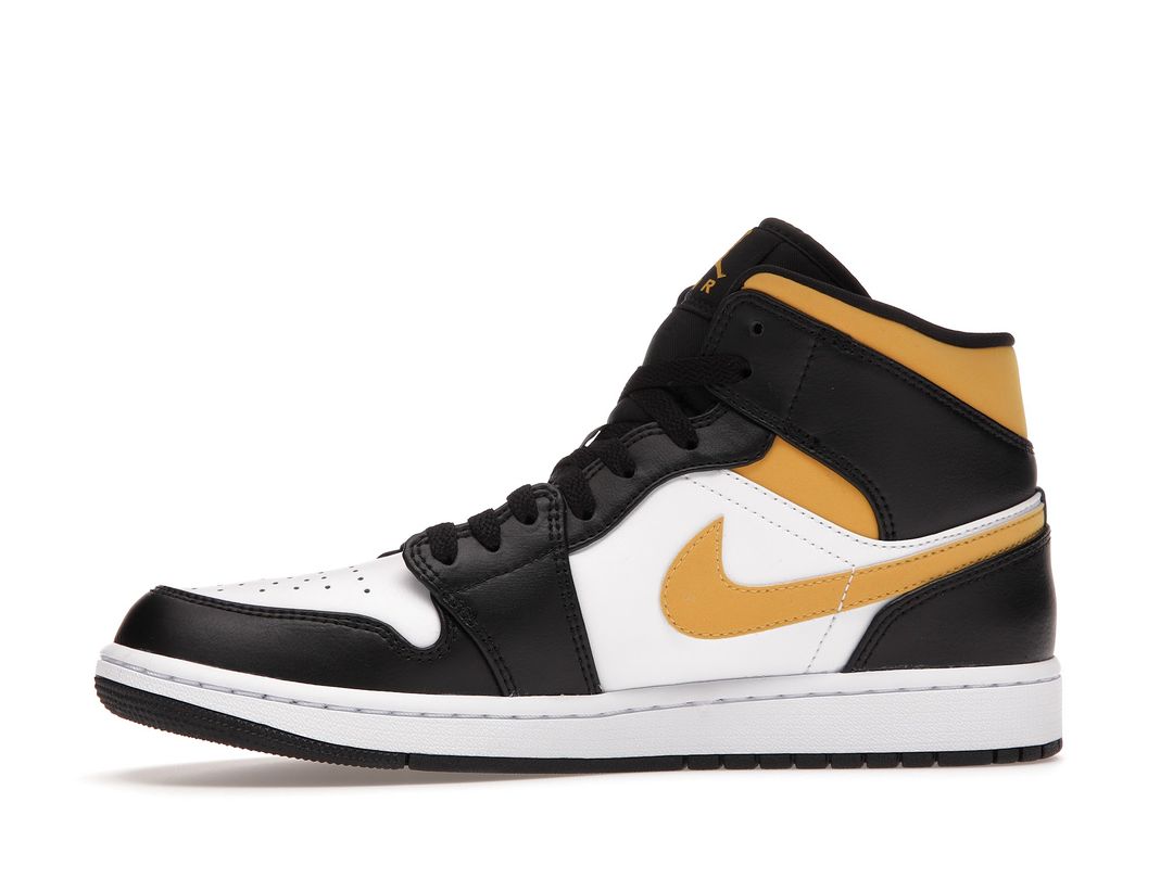 Nike Air Jordan 1 Mid Pollen Black University Gold Nike Air Jordan 1 Mid Pollen Black University Gold