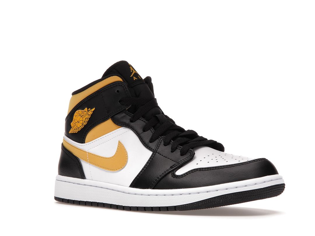 Nike Air Jordan 1 Mid Pollen Black University Gold Nike Air Jordan 1 Mid Pollen Black University Gold