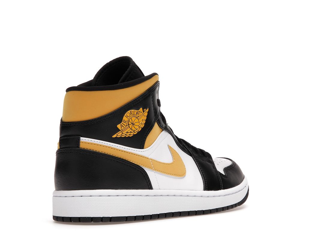 Nike Air Jordan 1 Mid Pollen Black University Gold Nike Air Jordan 1 Mid Pollen Black University Gold