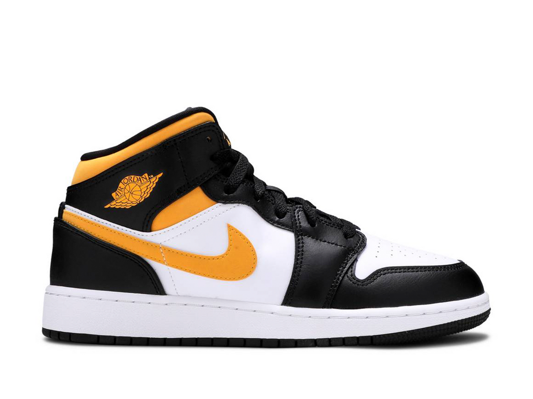 Nike Air Jordan 1 Mid Pollen Black University Gold Nike Air Jordan 1 Mid Pollen Black University Gold