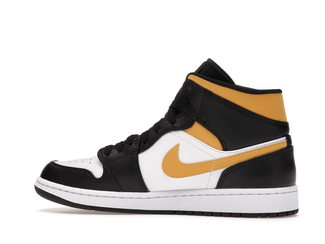 Nike Air Jordan 1 Mid Pollen Black University Gold Nike Air Jordan 1 Mid Pollen Black University Gold
