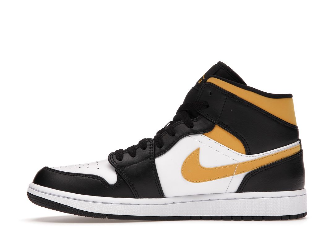 Nike Air Jordan 1 Mid Pollen Black University Gold Nike Air Jordan 1 Mid Pollen Black University Gold