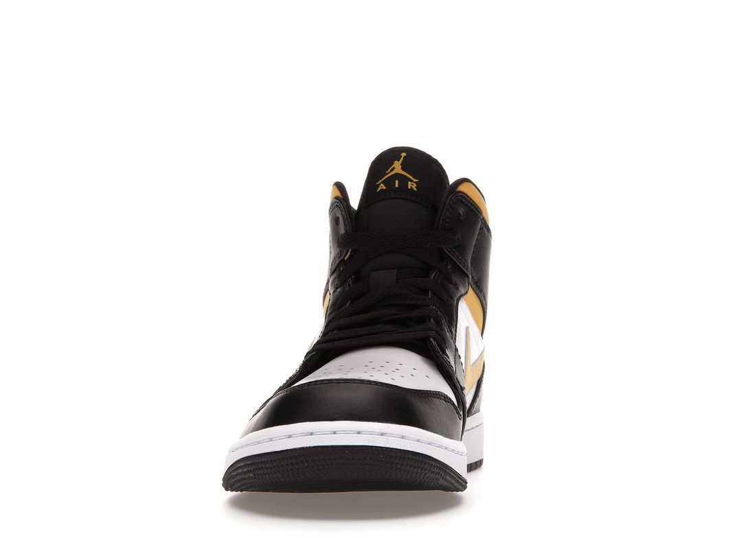 Nike Air Jordan 1 Mid Pollen Black University Gold Nike Air Jordan 1 Mid Pollen Black University Gold